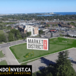 Map Market District Urban Towns