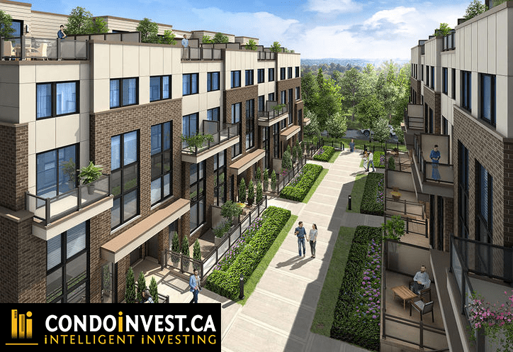 Market District Urban Towns - Townhomes exterior