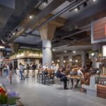 the food market at the well is used by residents and employees with healthy options and variety at its best